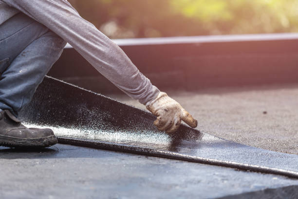 Professional Emergency Waterproofing technician working in Lorton, VA